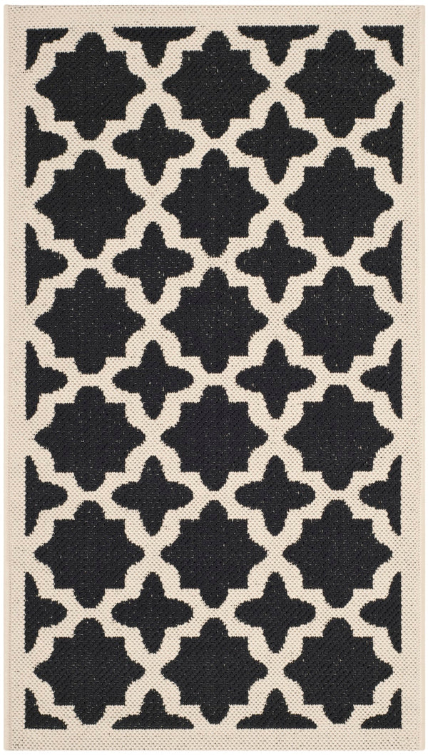 Safavieh Courtyard Power Loomed 85.4% Polypropylene/10.4% Polyester/4.2% Latex Outdoor Rug CY6913-266-5SQ