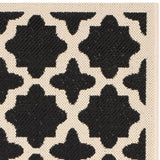 Safavieh Courtyard Power Loomed 85.4% Polypropylene/10.4% Polyester/4.2% Latex Outdoor Rug CY6913-266-5SQ