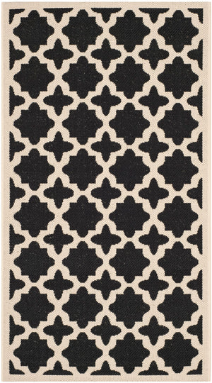 Safavieh Courtyard Power Loomed 85.4% Polypropylene/10.4% Polyester/4.2% Latex Outdoor Rug CY6913-266-5SQ