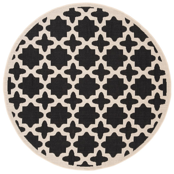 Safavieh Courtyard Power Loomed 85.4% Polypropylene/10.4% Polyester/4.2% Latex Outdoor Rug CY6913-266-5SQ