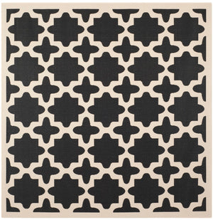 Safavieh Courtyard Power Loomed 85.4% Polypropylene/10.4% Polyester/4.2% Latex Outdoor Rug CY6913-266-5SQ