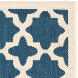 Safavieh Courtyard Power Loomed 85.4% Polypropylene/10.4% Polyester/4.2% Latex Outdoor Rug CY6913-268-5SQ