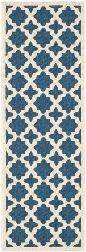 Safavieh Courtyard Power Loomed 85.4% Polypropylene/10.4% Polyester/4.2% Latex Outdoor Rug CY6913-268-5SQ