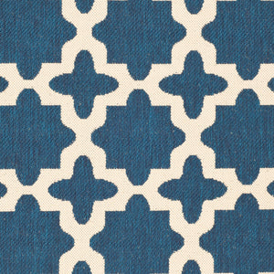 Safavieh Courtyard Power Loomed 85.4% Polypropylene/10.4% Polyester/4.2% Latex Outdoor Rug CY6913-268-5SQ