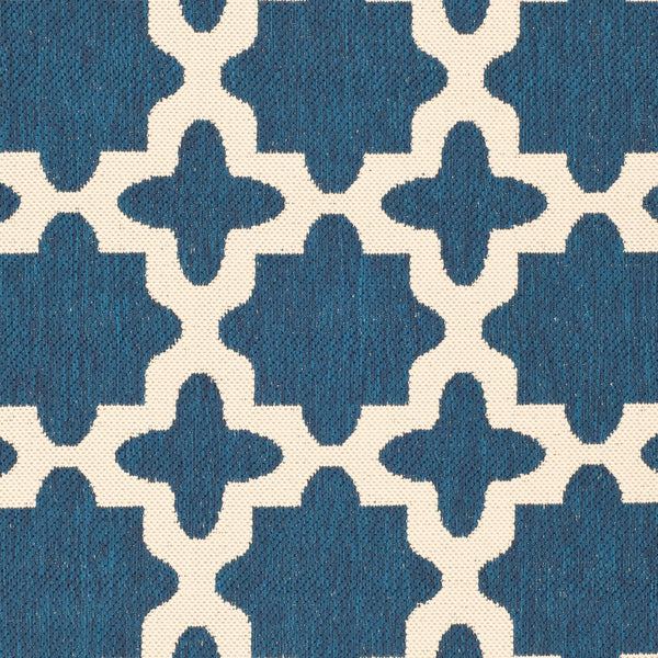 Safavieh Courtyard Power Loomed 85.4% Polypropylene/10.4% Polyester/4.2% Latex Outdoor Rug CY6913-268-5SQ