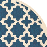 Safavieh Courtyard Power Loomed 85.4% Polypropylene/10.4% Polyester/4.2% Latex Outdoor Rug CY6913-268-5SQ