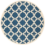 Safavieh Courtyard Power Loomed 85.4% Polypropylene/10.4% Polyester/4.2% Latex Outdoor Rug CY6913-268-5SQ