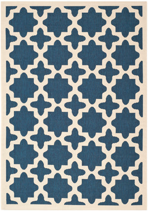 Safavieh Courtyard Power Loomed 85.4% Polypropylene/10.4% Polyester/4.2% Latex Outdoor Rug CY6913-268-5SQ