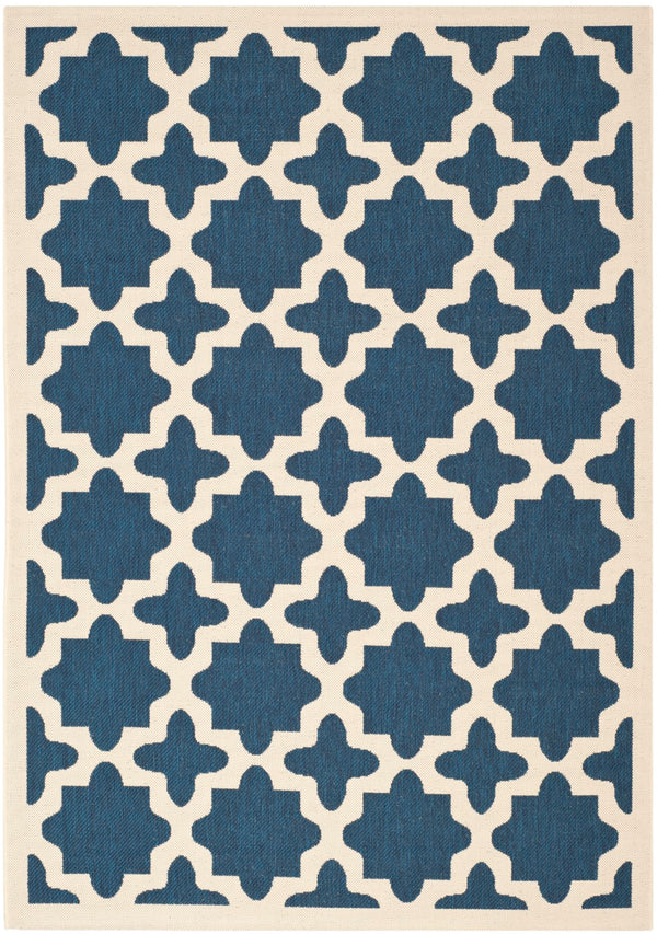 Safavieh Courtyard Power Loomed 85.4% Polypropylene/10.4% Polyester/4.2% Latex Outdoor Rug CY6913-268-5SQ