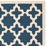 Safavieh Courtyard Power Loomed 85.4% Polypropylene/10.4% Polyester/4.2% Latex Outdoor Rug CY6913-268-5SQ