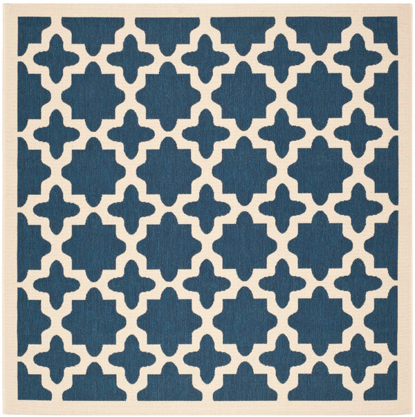 Safavieh Courtyard Power Loomed 85.4% Polypropylene/10.4% Polyester/4.2% Latex Outdoor Rug CY6913-268-5SQ