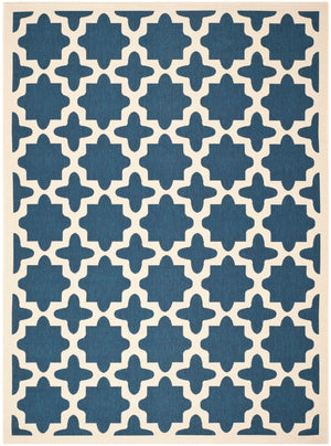 Safavieh Courtyard Power Loomed 85.4% Polypropylene/10.4% Polyester/4.2% Latex Outdoor Rug CY6913-268-5SQ