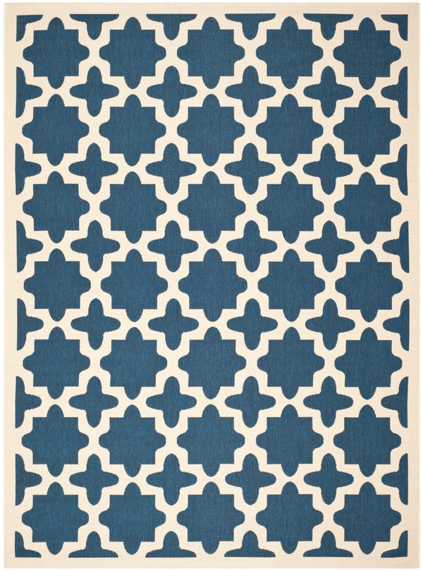 Safavieh Courtyard Power Loomed 85.4% Polypropylene/10.4% Polyester/4.2% Latex Outdoor Rug CY6913-268-5SQ
