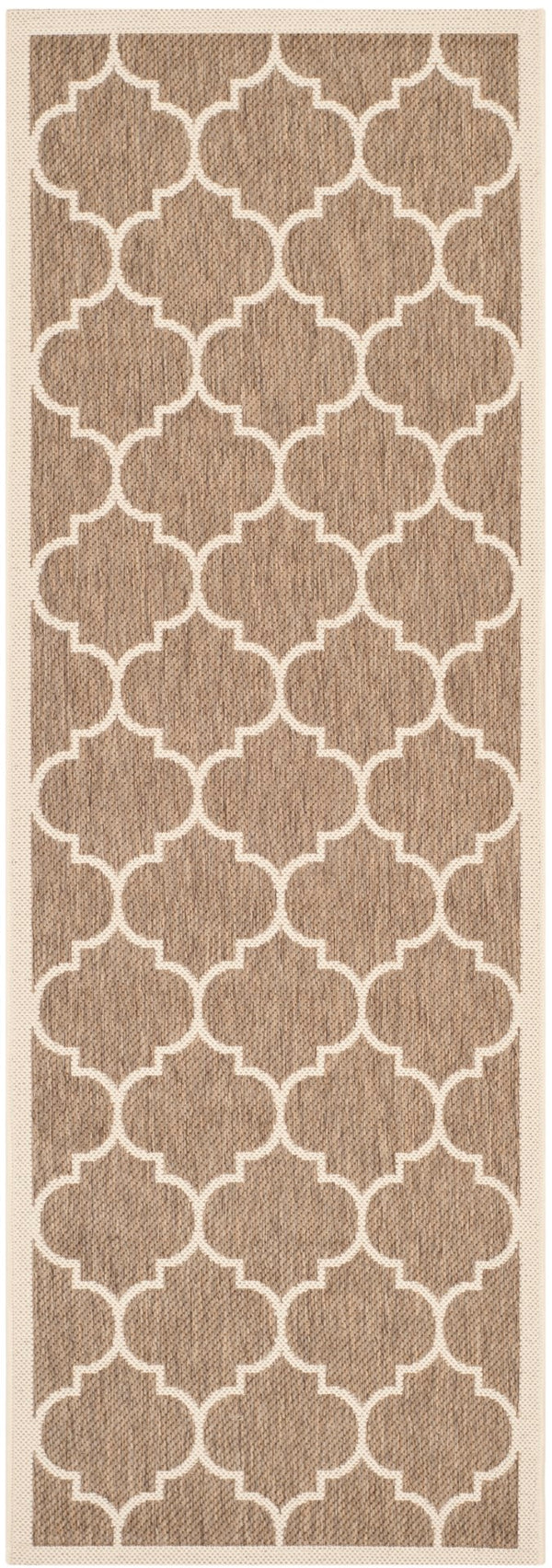 Safavieh Courtyard Power Loomed 85.4% Polypropylene/10.4% Polyester/4.2% Latex Outdoor Rug CY6914-242-4SQ