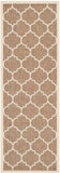 Safavieh Courtyard Power Loomed 85.4% Polypropylene/10.4% Polyester/4.2% Latex Outdoor Rug CY6914-242-4SQ