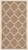 Safavieh Courtyard Power Loomed 85.4% Polypropylene/10.4% Polyester/4.2% Latex Outdoor Rug CY6914-242-4SQ