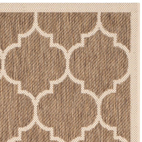 Safavieh Courtyard Power Loomed 85.4% Polypropylene/10.4% Polyester/4.2% Latex Outdoor Rug CY6914-242-4SQ