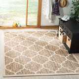 Safavieh Courtyard Power Loomed 85.4% Polypropylene/10.4% Polyester/4.2% Latex Outdoor Rug CY6914-242-4SQ