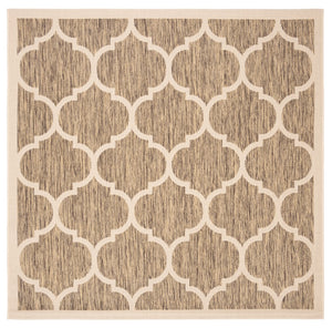 Safavieh Courtyard Power Loomed 85.4% Polypropylene/10.4% Polyester/4.2% Latex Outdoor Rug CY6914-242-5SQ