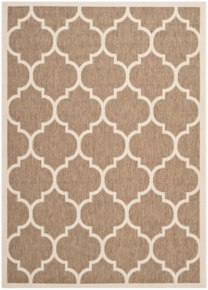 Safavieh Courtyard Power Loomed 85.4% Polypropylene/10.4% Polyester/4.2% Latex Outdoor Rug CY6914-242-4SQ