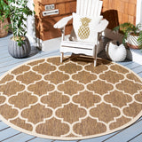 Safavieh Courtyard Power Loomed 85.4% Polypropylene/10.4% Polyester/4.2% Latex Outdoor Rug CY6914-242-4SQ