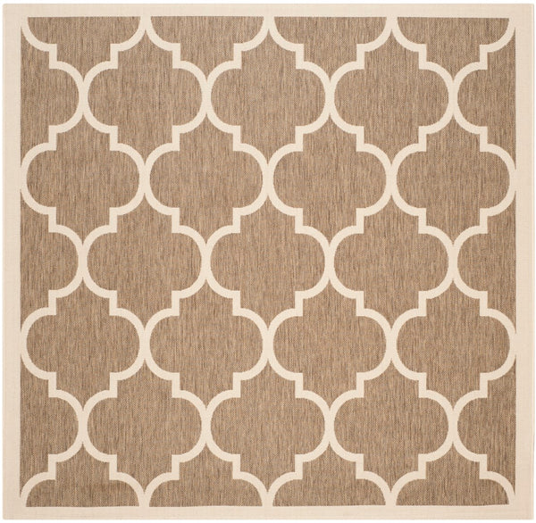 Safavieh Courtyard Power Loomed 85.4% Polypropylene/10.4% Polyester/4.2% Latex Outdoor Rug CY6914-242-4SQ