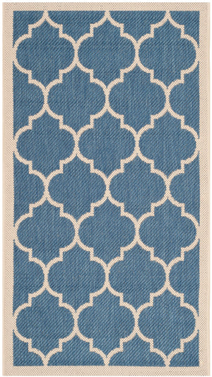 Safavieh Courtyard Power Loomed 85.4% Polypropylene/10.4% Polyester/4.2% Latex Indoor/Outdoor Rug CY6914-243-7SQ