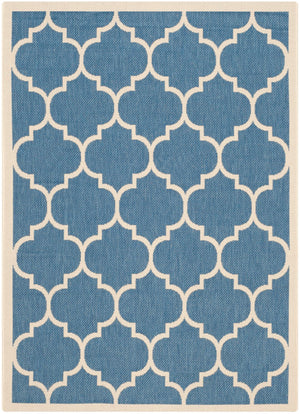 Safavieh Courtyard Power Loomed 85.4% Polypropylene/10.4% Polyester/4.2% Latex Outdoor Rug CY6914-243-5SQ