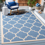 Safavieh Courtyard Power Loomed 85.4% Polypropylene/10.4% Polyester/4.2% Latex Outdoor Rug CY6914-243-5SQ