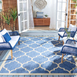 Safavieh Courtyard Power Loomed 85.4% Polypropylene/10.4% Polyester/4.2% Latex Outdoor Rug CY6914-243-5SQ