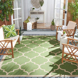 Safavieh Courtyard Power Loomed 85.4% Polypropylene/10.4% Polyester/4.2% Latex Outdoor Rug CY6914-244-4SQ