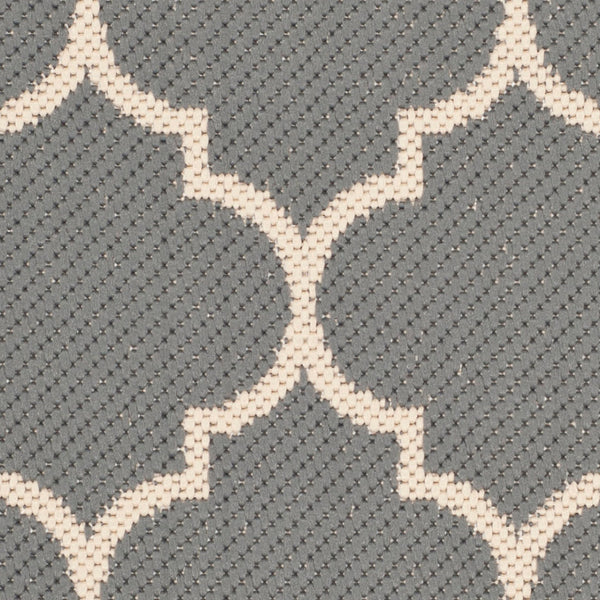 Safavieh Courtyard Power Loomed 85.4% Polypropylene/10.4% Polyester/4.2% Latex Outdoor Rug CY6914-246-5SQ