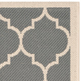 Safavieh Courtyard Power Loomed 85.4% Polypropylene/10.4% Polyester/4.2% Latex Outdoor Rug CY6914-246-5SQ