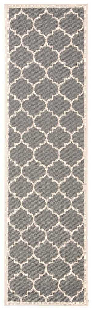 Safavieh Courtyard Power Loomed 85.4% Polypropylene/10.4% Polyester/4.2% Latex Outdoor Rug CY6914-246-5SQ