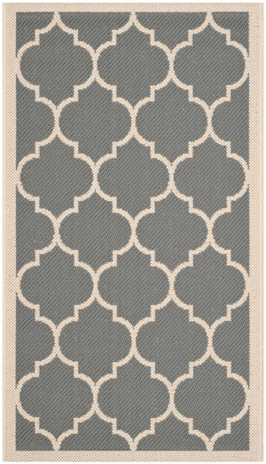 Safavieh Courtyard Power Loomed 85.4% Polypropylene/10.4% Polyester/4.2% Latex Indoor/Outdoor Rug CY6914-246-810