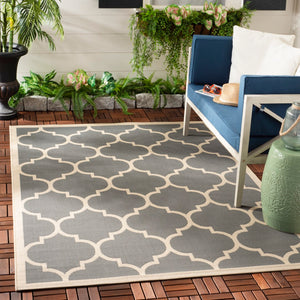 Safavieh Courtyard Power Loomed 85.4% Polypropylene/10.4% Polyester/4.2% Latex Indoor/Outdoor Rug CY6914-246-810