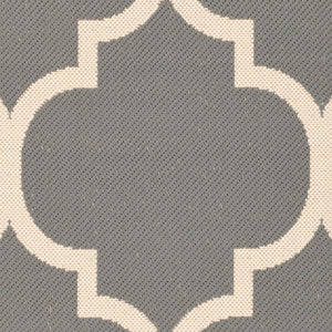 Safavieh Courtyard Power Loomed 85.4% Polypropylene/10.4% Polyester/4.2% Latex Outdoor Rug CY6914-246-5SQ