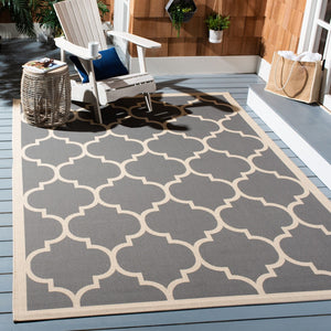 Safavieh Courtyard Power Loomed 85.4% Polypropylene/10.4% Polyester/4.2% Latex Indoor/Outdoor Rug CY6914-246-810