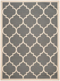 Safavieh Courtyard Power Loomed 85.4% Polypropylene/10.4% Polyester/4.2% Latex Outdoor Rug CY6914-246-5SQ