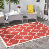 Safavieh Courtyard Power Loomed 85.4% Polypropylene/10.4% Polyester/4.2% Latex Outdoor Rug CY6914-248-4SQ