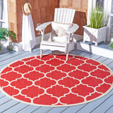 Safavieh Courtyard Power Loomed 85.4% Polypropylene/10.4% Polyester/4.2% Latex Outdoor Rug CY6914-248-4SQ