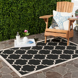 Safavieh Courtyard Power Loomed 85.4% Polypropylene/10.4% Polyester/4.2% Latex Outdoor Rug CY6914-266-4SQ