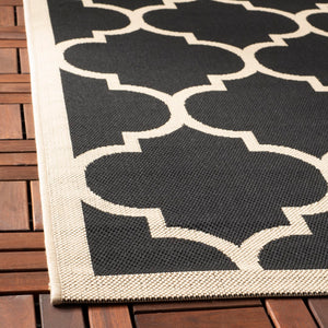 Safavieh Courtyard Power Loomed 85.4% Polypropylene/10.4% Polyester/4.2% Latex Indoor/Outdoor Rug CY6914-266-810