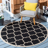 Safavieh Courtyard Power Loomed 85.4% Polypropylene/10.4% Polyester/4.2% Latex Outdoor Rug CY6914-266-5R