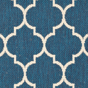 Safavieh Courtyard Power Loomed 85.4% Polypropylene/10.4% Polyester/4.2% Latex Indoor/Outdoor Rug CY6914-268-810