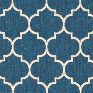 Safavieh Courtyard Power Loomed 85.4% Polypropylene/10.4% Polyester/4.2% Latex Indoor/Outdoor Rug CY6914-268-810