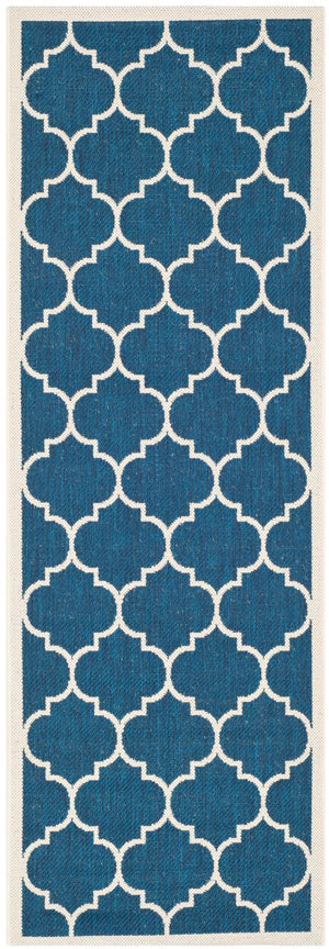 Safavieh Courtyard Power Loomed 85.4% Polypropylene/10.4% Polyester/4.2% Latex Outdoor Rug CY6914-268-5SQ