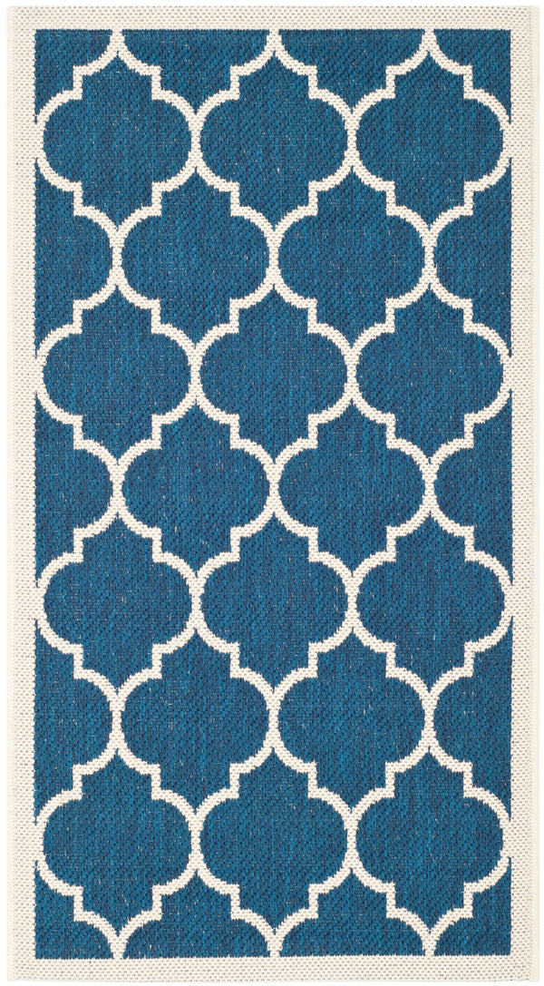 Safavieh Courtyard Power Loomed 85.4% Polypropylene/10.4% Polyester/4.2% Latex Outdoor Rug CY6914-268-5SQ