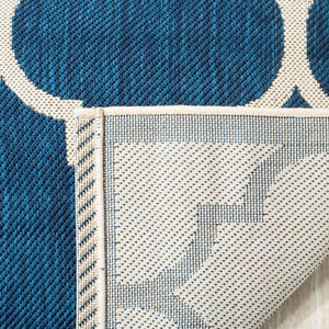 Safavieh Courtyard Power Loomed 85.4% Polypropylene/10.4% Polyester/4.2% Latex Indoor/Outdoor Rug CY6914-268-810