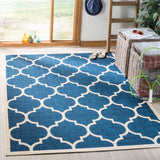 Safavieh Courtyard Power Loomed 85.4% Polypropylene/10.4% Polyester/4.2% Latex Indoor/Outdoor Rug CY6914-268-810